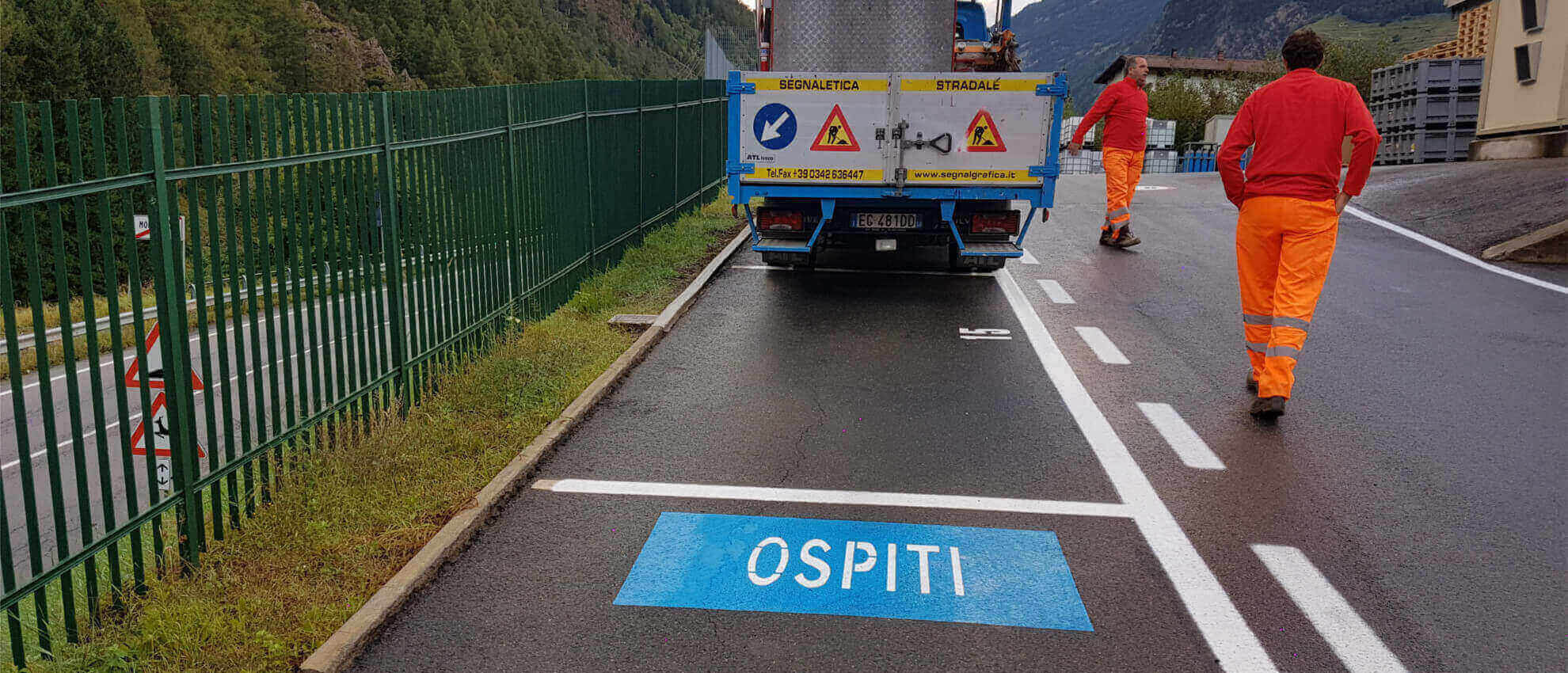 Servizi di segnaletica stradale