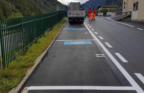 realizzazione parcheggio per "ospiti" durate evento